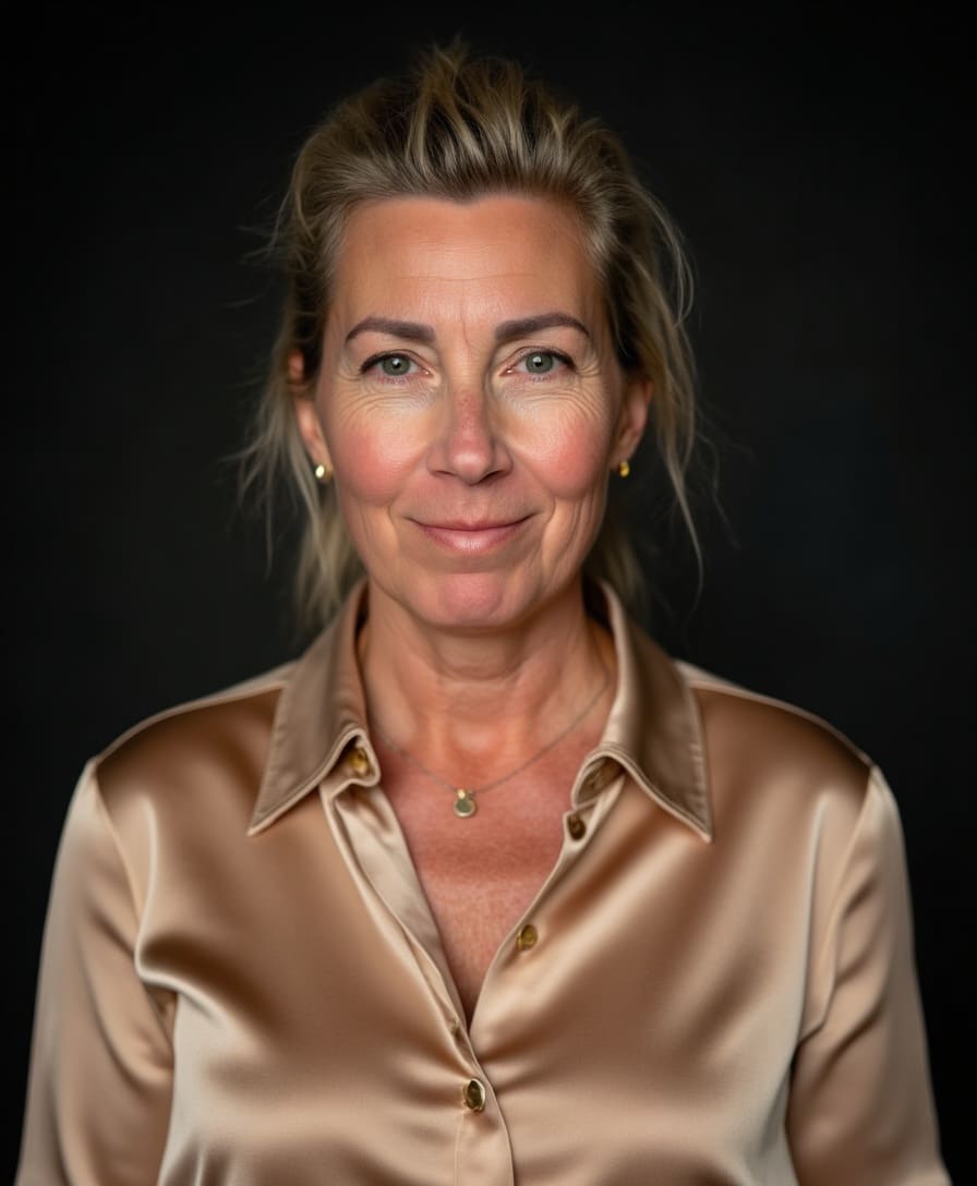Porträtt av Iris Lindman, grundare av People & Numbers